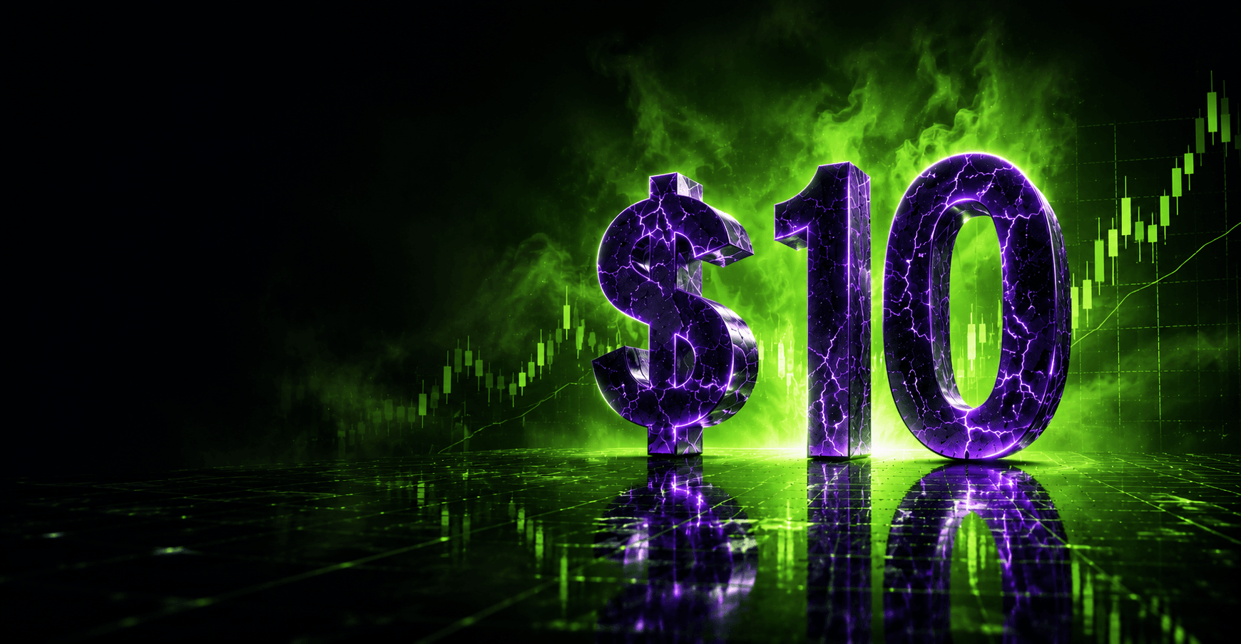 Steady trading challenge starting from 10 dollars